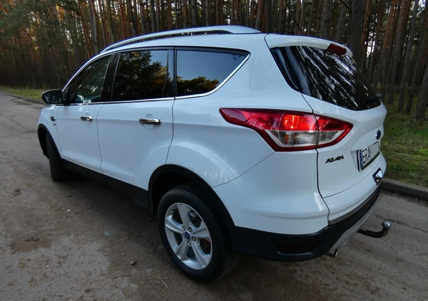 Ford Kuga cena 45900 przebieg: 227000, rok produkcji 2013 z Radomsko małe 407